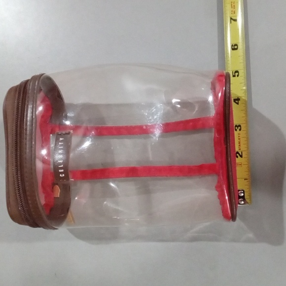 Celebrity red beaded bag set 5pc - Picture 5 of 16